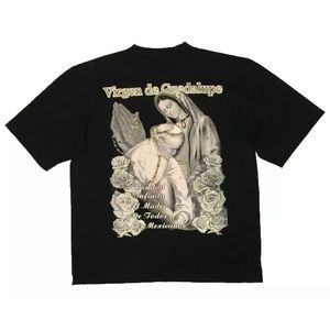 XXL VINTAGE VIRGIN MARY DE GUADALUPE T-shirt POPE